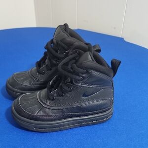 Little Kid's Nike Woodside 2 High Black/Black-Black